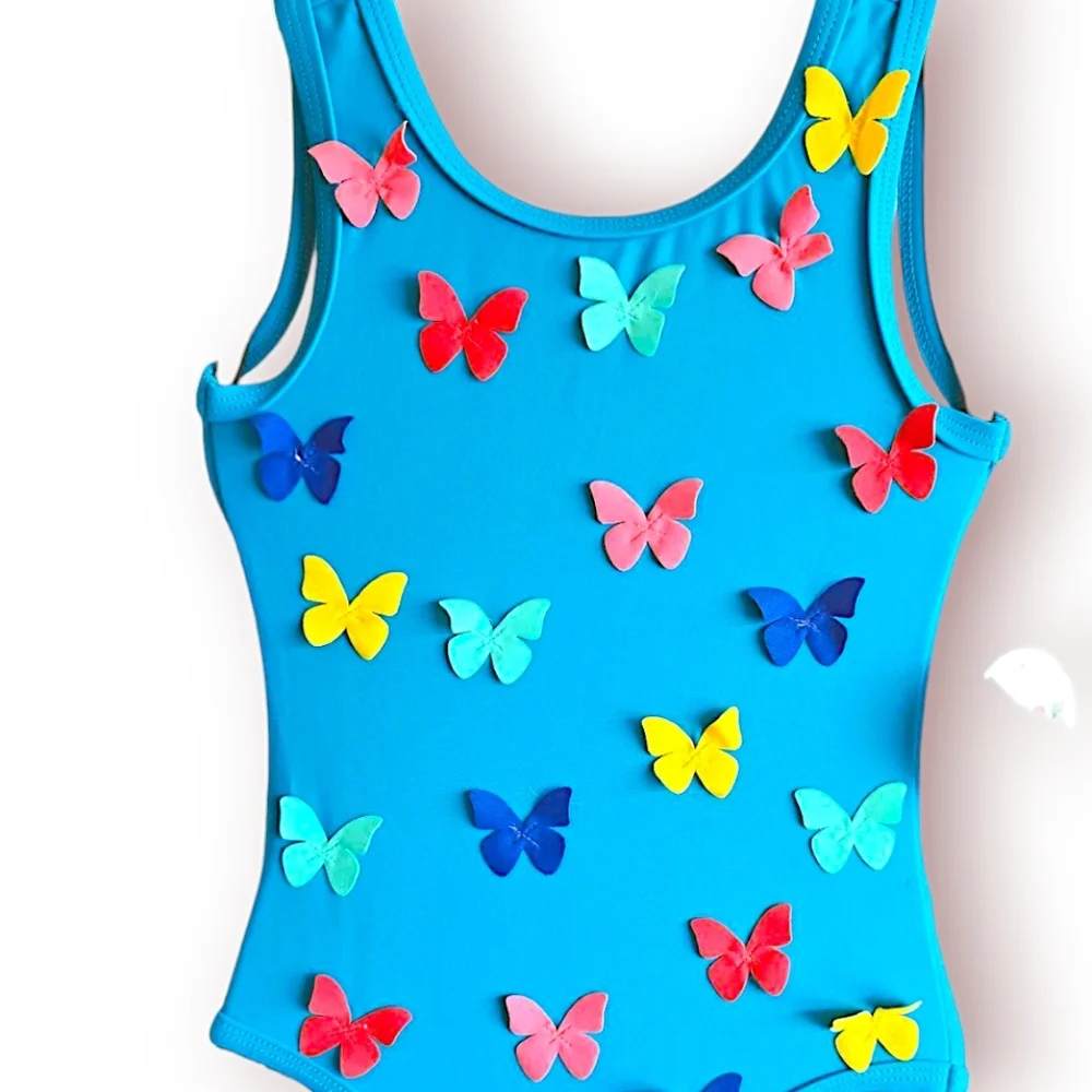 NWT! Dot Dot Smile Girls Swimsuit